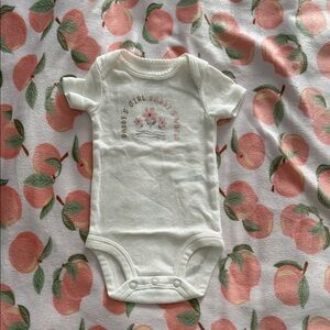 Carter's White Bodysuit - Daddy's Girl Design